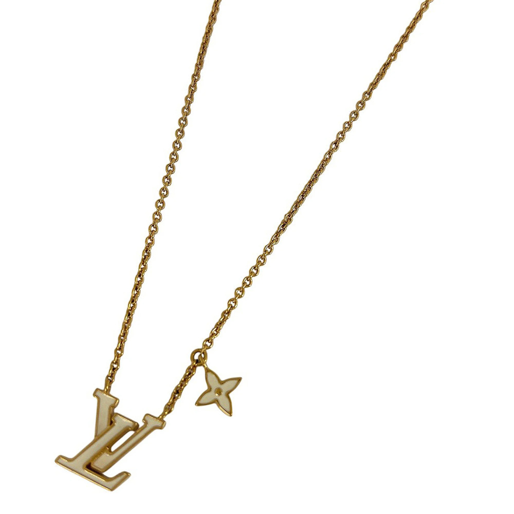LOUIS VUITTON Gold Necklace
